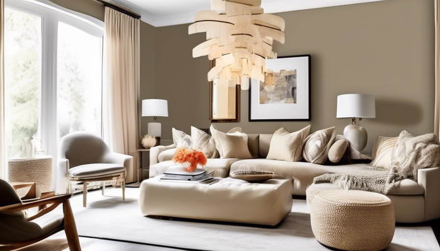 Choose a Neutral Color Palette with Bold Accents