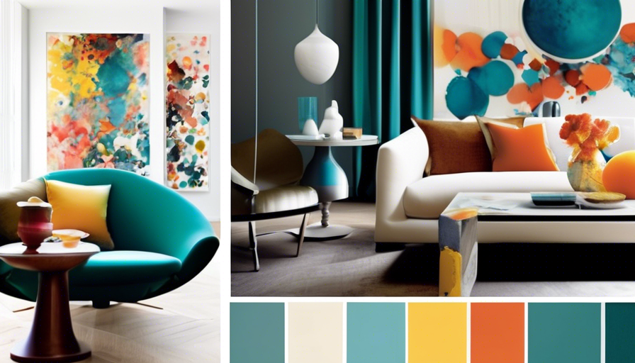 Color Palette: A Splash of Modernity