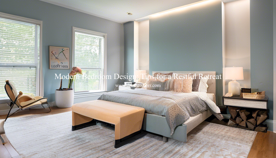 Modern Bedroom Design: Tips for a Restful Retreat