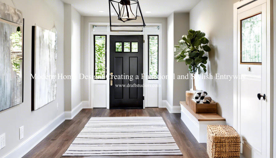 Modern Home Design: Creating a Functional and Stylish Entryway