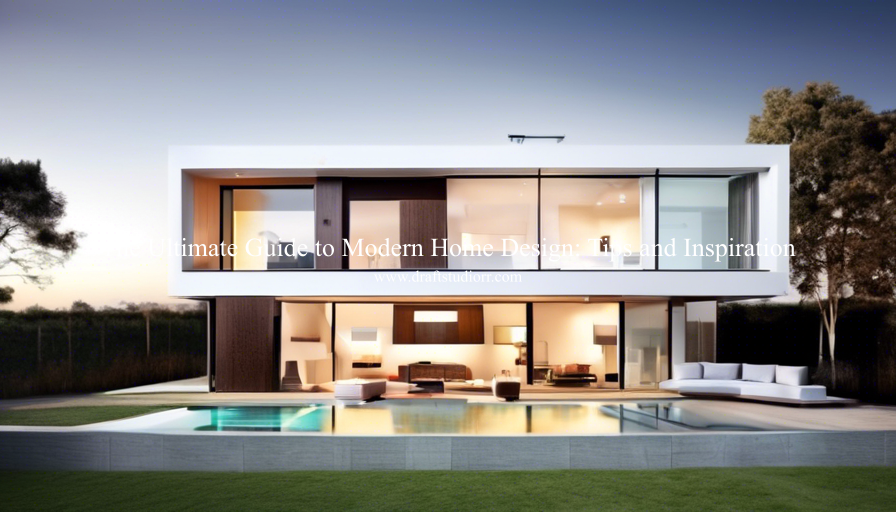 The Ultimate Guide to Modern Home Design: Tips and Inspiration